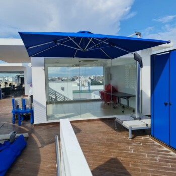 Outdoor Parasol 3m x 3m Side Support Outdoor Parasol 3m x 3m Side Support